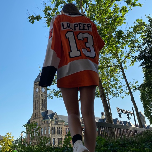 lil peep hockey jersey